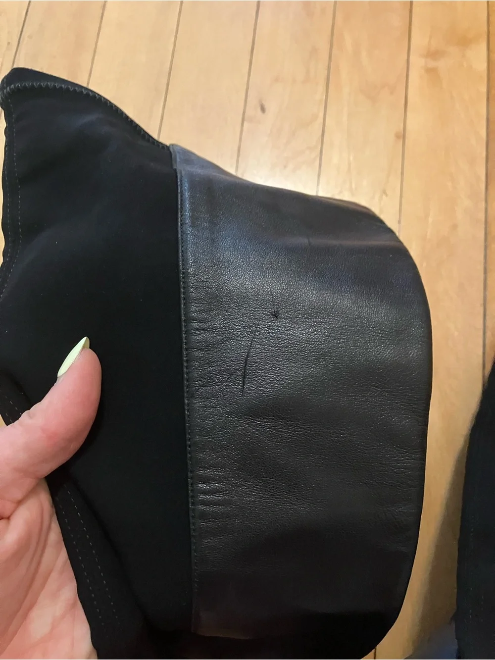 Stuart Weitzman 5050 Suede and Leather Over the Knee Black Riding Boots Size 10